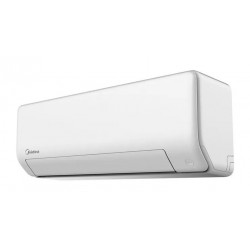 Aparat de aer condiționat cu invertor Midea All Easy Pro Nordic MSEPCU-18HRFN8-IE/MOX430-18HFN8-IE, 18.000 BTU, 45 m², A+++, Wi-Fi, ECO, HEPA, încălzire la 8 °C, Golden Fin, alb
