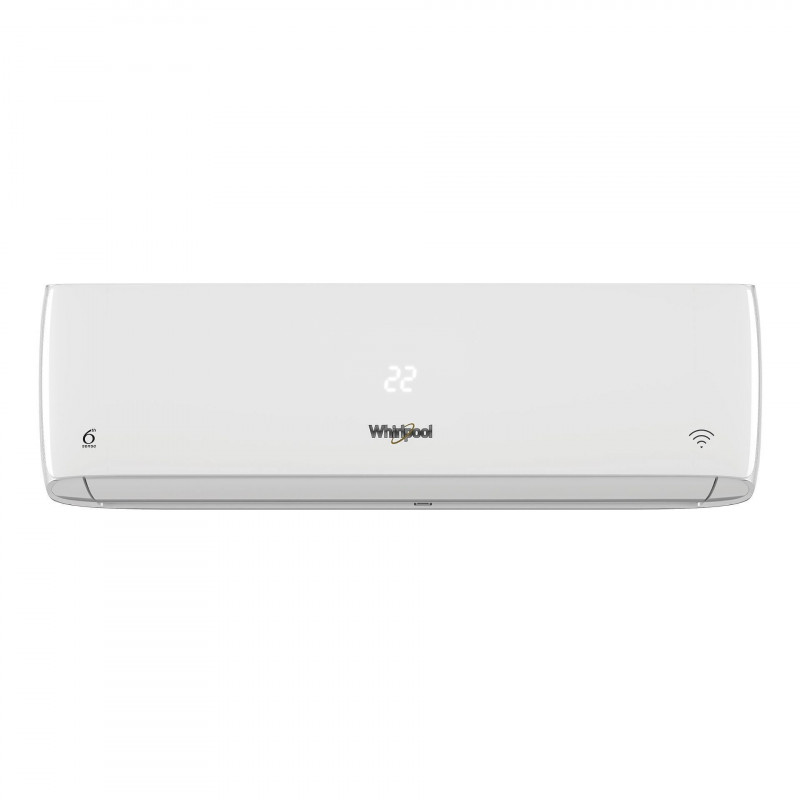 Aparat de aer conditionat Whirlpool SPICR309WF, 9000 BTU, 25 m², A++, Wi-Fi, 6TH SENSE, HEPA, Alb