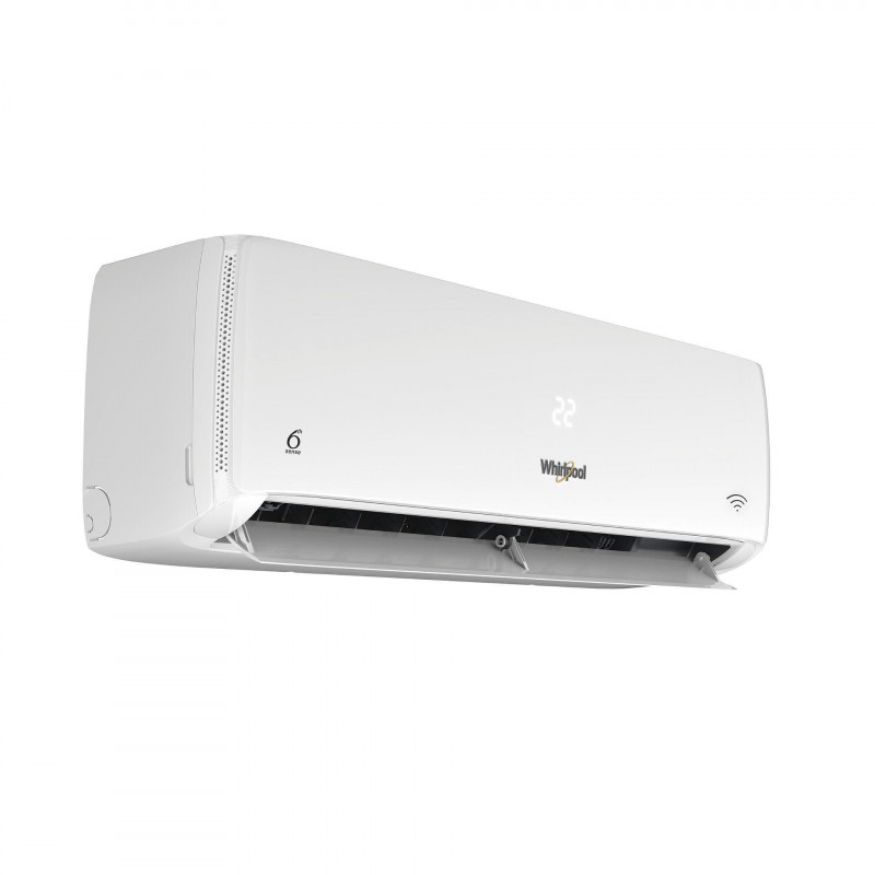Aparat de aer conditionat Whirlpool SPICR309WF, 9000 BTU, 25 m², A++, Wi-Fi, 6TH SENSE, HEPA, Alb