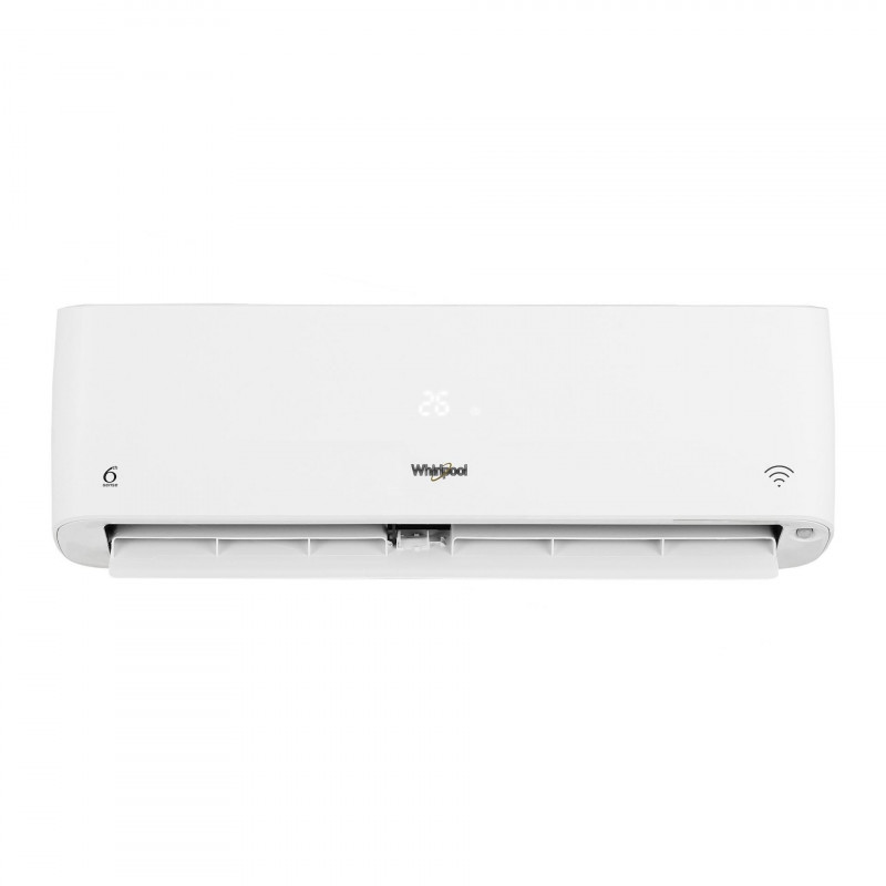 Aparat de aer condiționat cu invertor Whirlpool SPICR312A3WF, 12000 BTU, 35 m², A+++, Wi-Fi, 6TH SENSE, HEPA, alb
