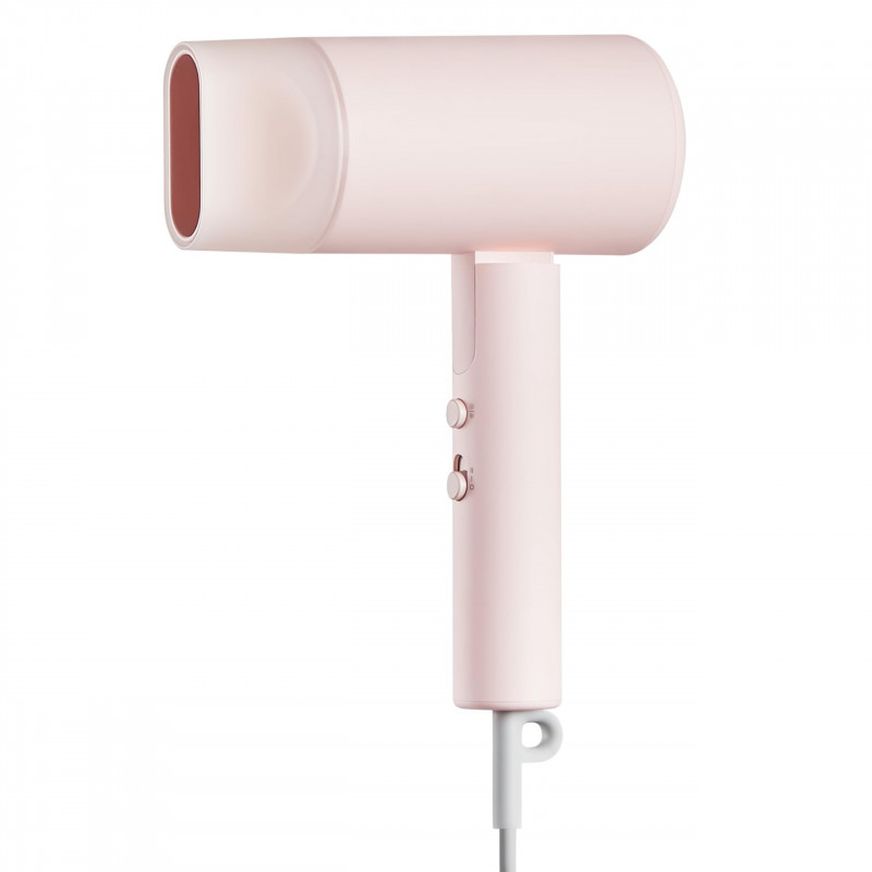 Uscator de par Xiaomi Compact Hair Dryer H101, 1600 W, 2 viteze, Ionizare, Cool Shot, Roz