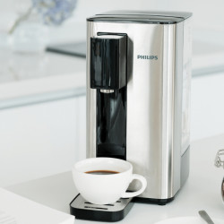 Stație de filtrare și încălzire a apei Philips ADD5906S/10, 2200 W, 2,2 l, 5–38 °C, Micro X-Clean Softening+, inox/negru