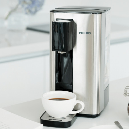 Stație de filtrare și încălzire a apei Philips ADD5906S/10, 2200 W, 2,2 l, 5–38 °C, Micro X-Clean Softening+, inox/negru