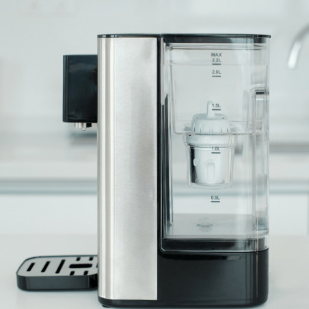 Stație de filtrare și încălzire a apei Philips ADD5906S/10, 2200 W, 2,2 l, 5–38 °C, Micro X-Clean Softening+, inox/negru