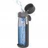 Sticla cu filtru pentru apa Philips GoZero Daily AWP2771GRR/58, 550 ml, Otel inoxidabil 18/8, Izolatie sub vid, Pereti dubli, Gri