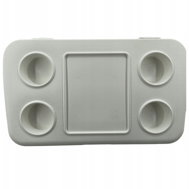 Ladă frigorifică cu roți Atlantic 1008728, 45 l, Răcire pasivă, 4 suporturi pentru pahare, Albastru