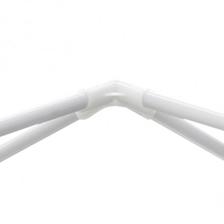 Cort Muhler G1015 300x300x250 cm, structură din oțel, albastru