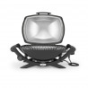 Електрическо барбекю Weber Q2400 WB55020079DL, 2200W, 290C, 55x39 см, Емайлирани с порцелан чугунени скари, Вградени дръжки, Тъмносив