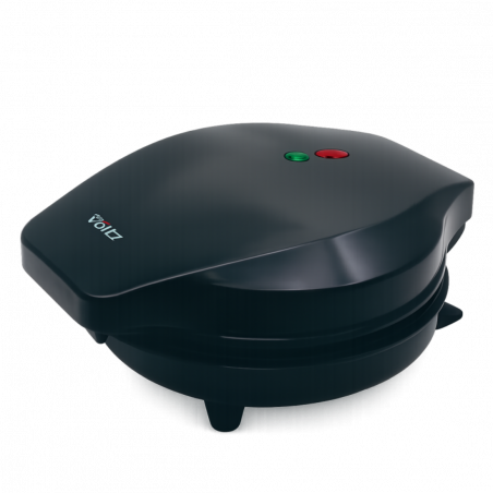 Aparat pentru gogosi / donuts Oliver Voltz OV51442GC, 1200 W, 7 gogosi, Placi antiaderente, Indicator luminos, Negru