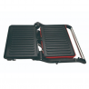 Aparat pentru sandvisuri / sandwich maker Panini Oliver Voltz OV51442R, 1000 W, Placi antiaderente, Deschidere la 180°, Tava pentru grasime, Rosu