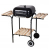 Friteuza cu aer cald Royalty Line RL-AF3.1, 1400W, 3 L, 5 portii, Negru