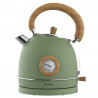 Ceainic electric Klausberg KB 9008, 2200 W, 1,8 l, Baza rotativa la 360°, Indicator de nivel al apei, Termometru, Verde