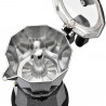 Aparat electric de cafea cubanez Klausberg KB 7998, 500 W, 6 cesti, Element de incalzire incorporat, Supapă de siguranta, Negru