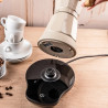 Aparat electric de cafea cubanez Klausberg KB 7999, 500 W, 6 cesti, Element de incalzire incorporat, Supapa de siguranta, Bej
