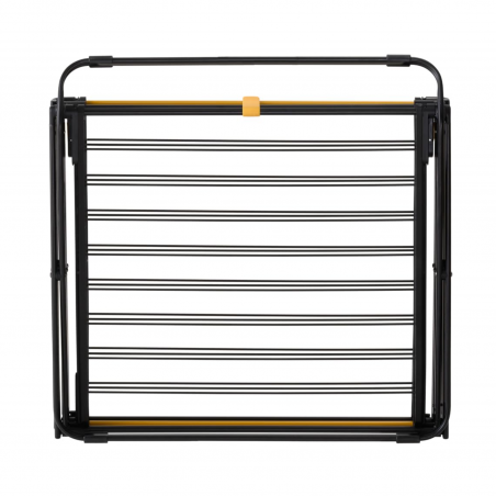 Uscator de rufe Joseph Joseph AirFrame™ 5000024, 16 m, 3 nivele, Pliabil, Mecanism de blocare, Negru/Galben