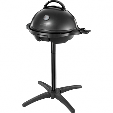 Grătar electric George Foreman 22460-56, 2400 W, 44,5 cm, 15 porții, 5 niveluri de temperatură, strat antiaderent, negru
