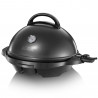 Grătar electric George Foreman 22460-56, 2400 W, 44,5 cm, 15 porții, 5 niveluri de temperatură, strat antiaderent, negru