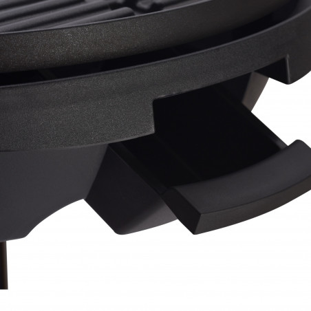 Grătar electric George Foreman 22460-56, 2400 W, 44,5 cm, 15 porții, 5 niveluri de temperatură, strat antiaderent, negru