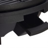 Grătar electric George Foreman 22460-56, 2400 W, 44,5 cm, 15 porții, 5 niveluri de temperatură, strat antiaderent, negru