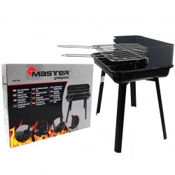 Gratar pe carbuni Master Grill & Party MG936, Reglabil, Pliabil, Negru