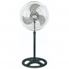 Ventilator Rosberg R51760J18S, 70 W, 18", 3 viteze, Oscilare, Inaltime reglabila, Negru/Crom