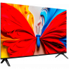 Smart televizor TCL 32S5K, 32″ (80 cm), Full HD 1920×1080, Clasa de eficienta energetica F, Android, QLED, Wi-Fi, HDR10+, Negru