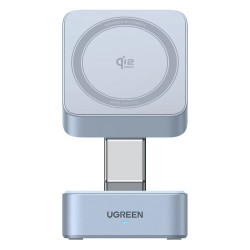 Încărcător wireless 2-în-1 UGREEN W752, putere maximă 35 W, MagFlow 25 W Qi2, USB-C, negru