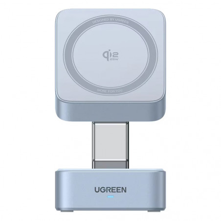 Încărcător wireless 2-în-1 UGREEN W752, putere maximă 35 W, MagFlow 25 W Qi2, USB-C, negru