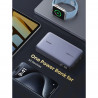 Baterie externă UGREEN PB720, 20000 mAh, PD 3.0 100 W, ecran digital cu LED, potrivită pentru călătoriile cu avionul, USB-C, gri