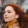 Căști fără fir UGREEN HiTune T3 TWS ANC WS106, 7 ore, reducere activă a zgomotului (ANC), Ambient Sound, comandă tactilă, Bluetooth 5.2, alb