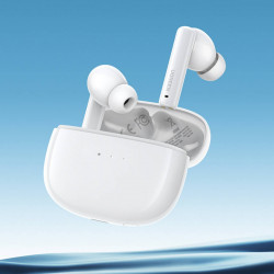 Căști fără fir UGREEN HiTune T3 TWS ANC WS106, 7 ore, reducere activă a zgomotului (ANC), Ambient Sound, comandă tactilă, Bluetooth 5.2, alb