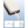 Baterie externă UGREEN PB505, 20000 mAh, PD 3.0 22,5 W, cablu integrat, indicator LED digital, potrivită pentru călătoriile cu avionul, gri