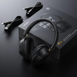 Căști fără fir UGREEN HiTune ANC Max5c HP203, Până la 75 de ore, Spatial Audio, Hi-Res, Anulare hibridă a zgomotului (ANC), Pliabile, Negru