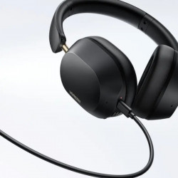 Căști fără fir UGREEN HiTune ANC Max5c HP203, Până la 75 de ore, Spatial Audio, Hi-Res, Anulare hibridă a zgomotului (ANC), Pliabile, Negru