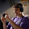 Căști fără fir UGREEN HiTune ANC Max5c HP203, Până la 75 de ore, Spatial Audio, Hi-Res, Anulare hibridă a zgomotului (ANC), Pliabile, Negru