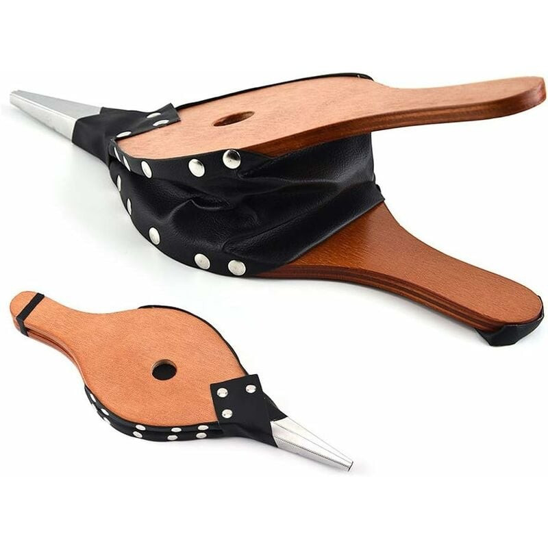 Pompă manuală pentru șemineu/grătar Master Grill & Party MG119, 37,7 cm, design vintage, maro