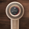 Uscător de păr Silk'n SilkyAir Pro HDB3PE1001, 1600 W, 76 km/h, 18 moduri, control automat al temperaturii, 39-98 °C, ionizare, 3 accesorii, LED, roz auriu