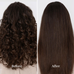 Placă de îndreptat părul Silk'n SilkyStraight SIS1PE1001, 45 W, 12 setări de temperatură, afișaj LED, plăci din titan, tehnologie cu infraroșu, ionizare, 120-230 °C, memorie, aur roz