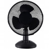 Ventilator de birou Rosberg R51760B9, 19 W, 23 cm, 2 viteze, Negru
