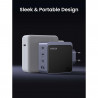 Încărcător UGREEN GaN X565, PD 3.0 100 W, 3xUSB-C/1xUSB-A, tehnologie GaN, ,  Gri