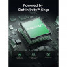 Încărcător UGREEN GaN X565, PD 3.0 100 W, 3xUSB-C/1xUSB-A, tehnologie GaN, ,  Gri