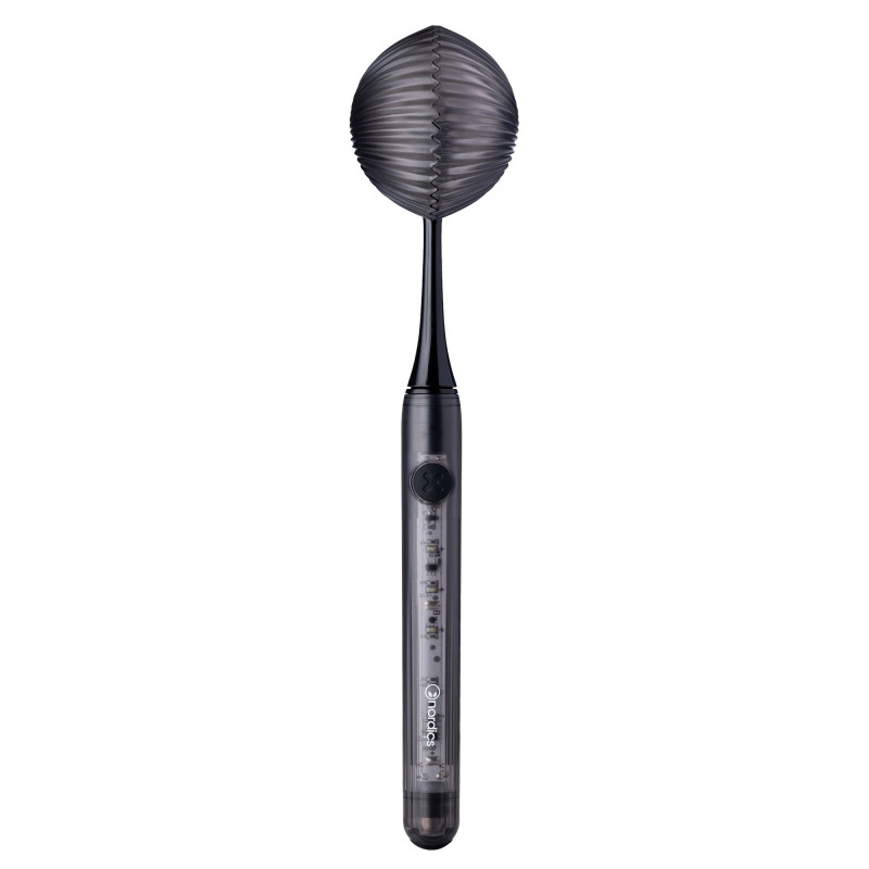 Perie de dinți electrică Nordics XO10B SOFT, 3 moduri, IPX7, cronometru cu intervale de 30 de secunde, autonomie de 120 de zile, USB-C, negru