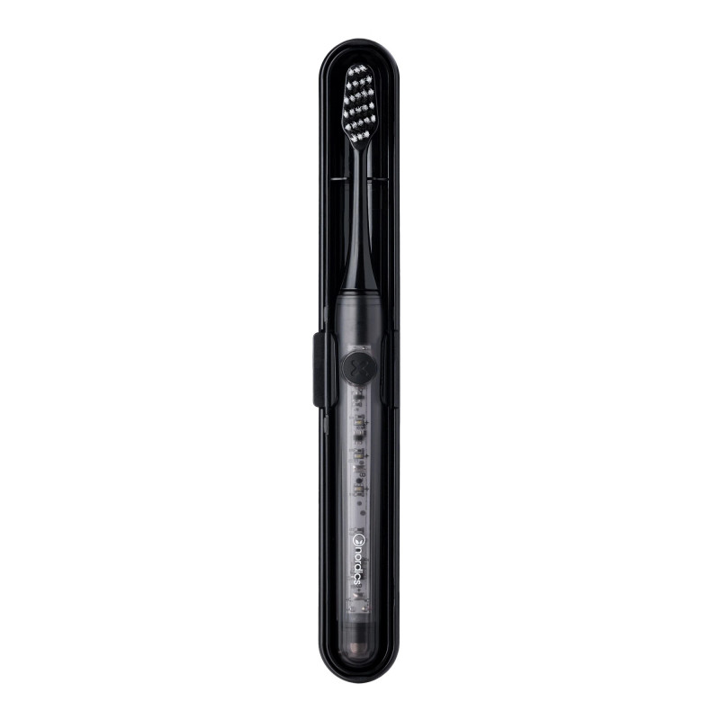 Perie de dinți electrică Nordics XO10B SOFT, 3 moduri, IPX7, cronometru cu intervale de 30 de secunde, autonomie de 120 de zile, USB-C, negru