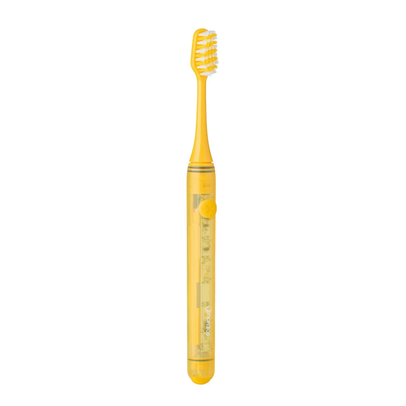 Periuta de dinti electrica Nordics XO10Y SOFT, 3 moduri, IPX7, Timer 30 sec, Autonomie 120 zile, USB-C, Galben