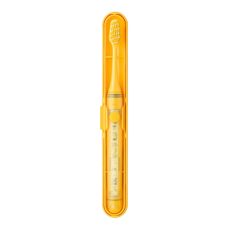 Periuta de dinti electrica Nordics XO10Y SOFT, 3 moduri, IPX7, Timer 30 sec, Autonomie 120 zile, USB-C, Galben