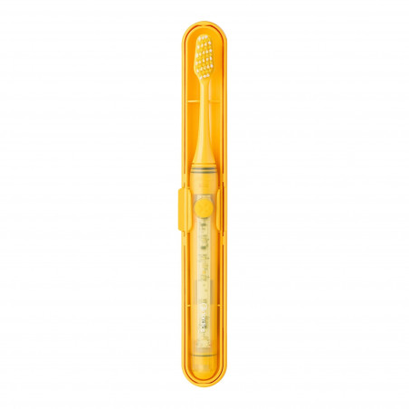 Periuta de dinti electrica Nordics XO10Y SOFT, 3 moduri, IPX7, Timer 30 sec, Autonomie 120 zile, USB-C, Galben