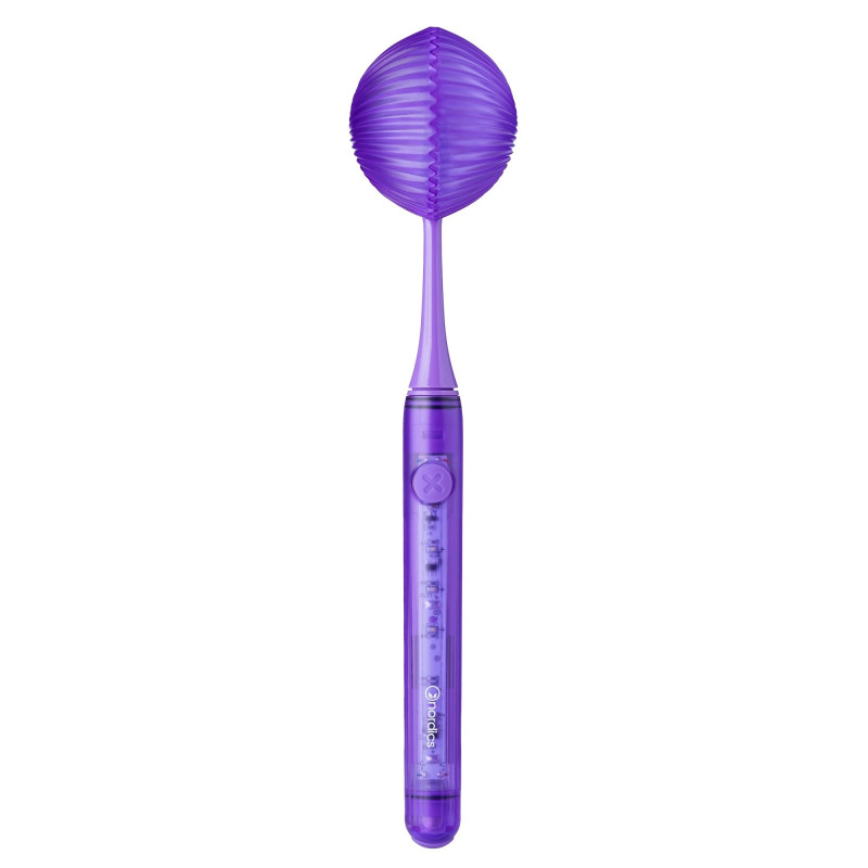 Perie de dinți electrică Nordics XO10P SOFT, 3 moduri, IPX7, cronometru cu intervale de 30 de secunde, autonomie de 120 de zile, USB-C, violet