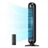 Ventilator turn Dreo Nomad TF414, 35 W, 92 cm, 1961 m³/h, 8 viteze, 4 moduri, oscilație, negru
