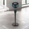 Ventilator Dreo TurboPoly™ Fan 154, 36 W, 3 moduri, 9 viteze, oscilație orizontală de până la 120°, HyperSilent, negru