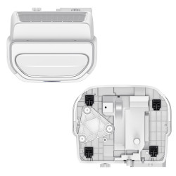 Aparat de aer condiționat portabil Dreo 515S, 1500 W, 20-30 m², 12000 BTU, Răcire, Ventilator, Uscare, Comenzi vocale, LED, Alb